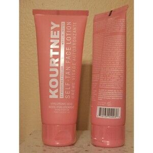 2 Kourtney Self Tan Face Lotion Medium Vegan 75ml New  Sealed